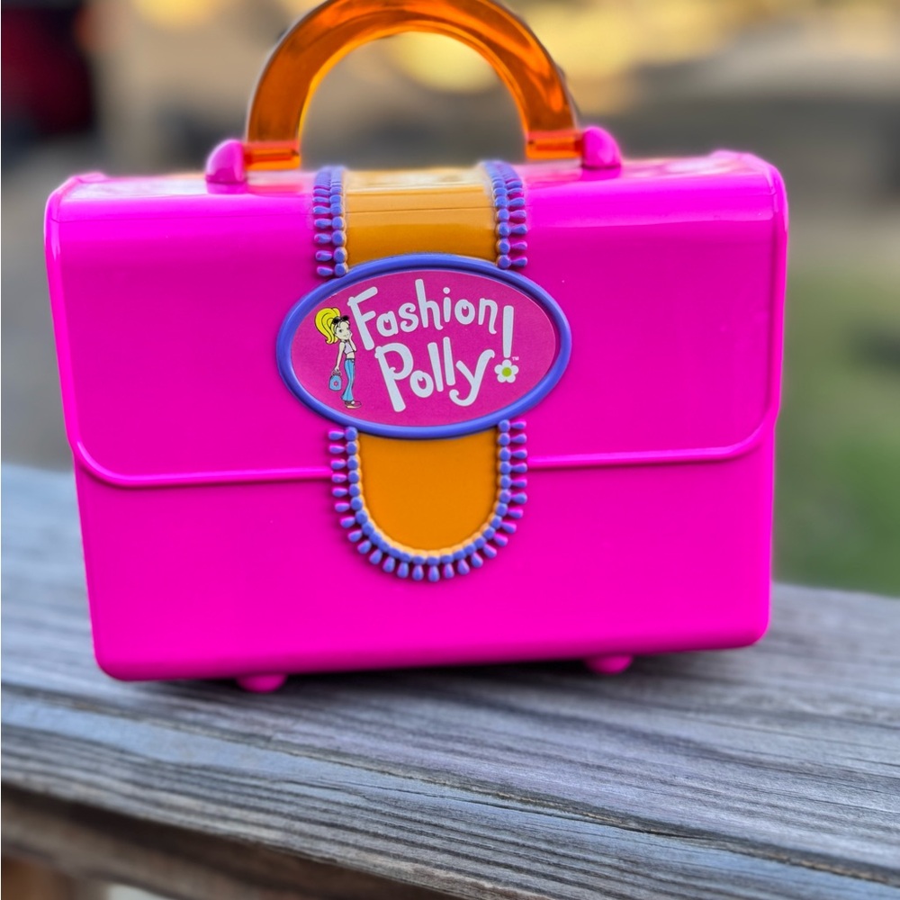Fashion Polly Pink and Orange Carrying Case